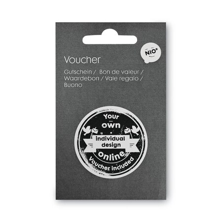 Nio Custom Stamp Voucher, For Use with NIO 071509 Stamp 071596